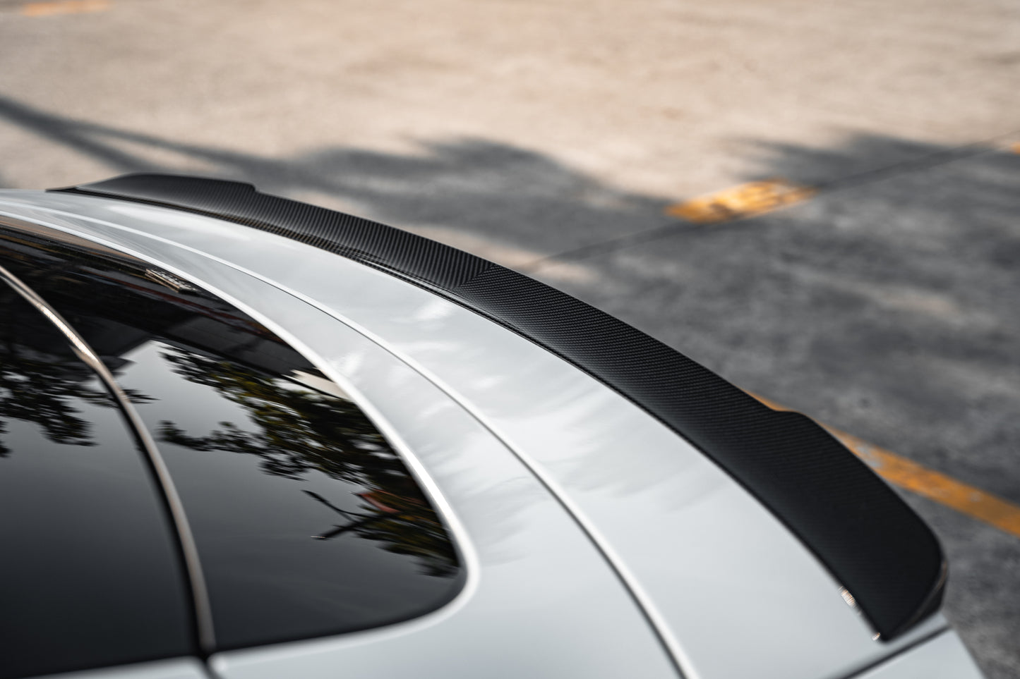 TECHART Carbon Rear Spoiler I for 9J1 Taycan