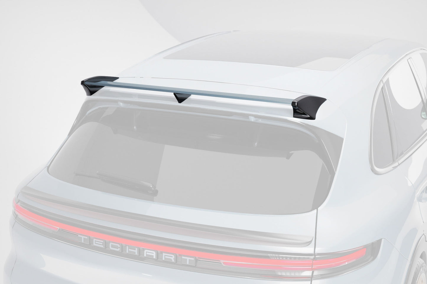 TECHART Roof Spoiler for E3 Cayenne SUV with non-extractable rear spoilers