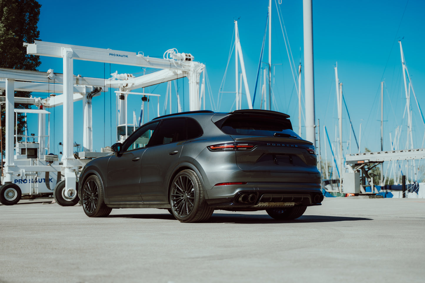 TECHART Rear Spoiler Panel for E3 (9YA) Cayenne