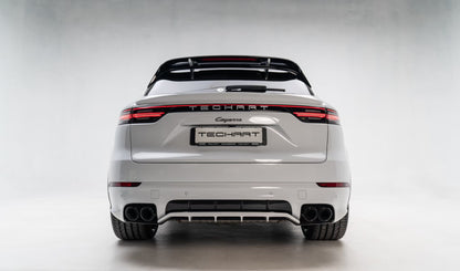 TECHART Rear Diffusor for SportDesign Rear Apron for E3.1 (9YA/B) Cayenne up to MY23