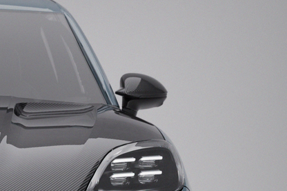 TECHART Carbon Side Mirror trims for E3 Cayenne