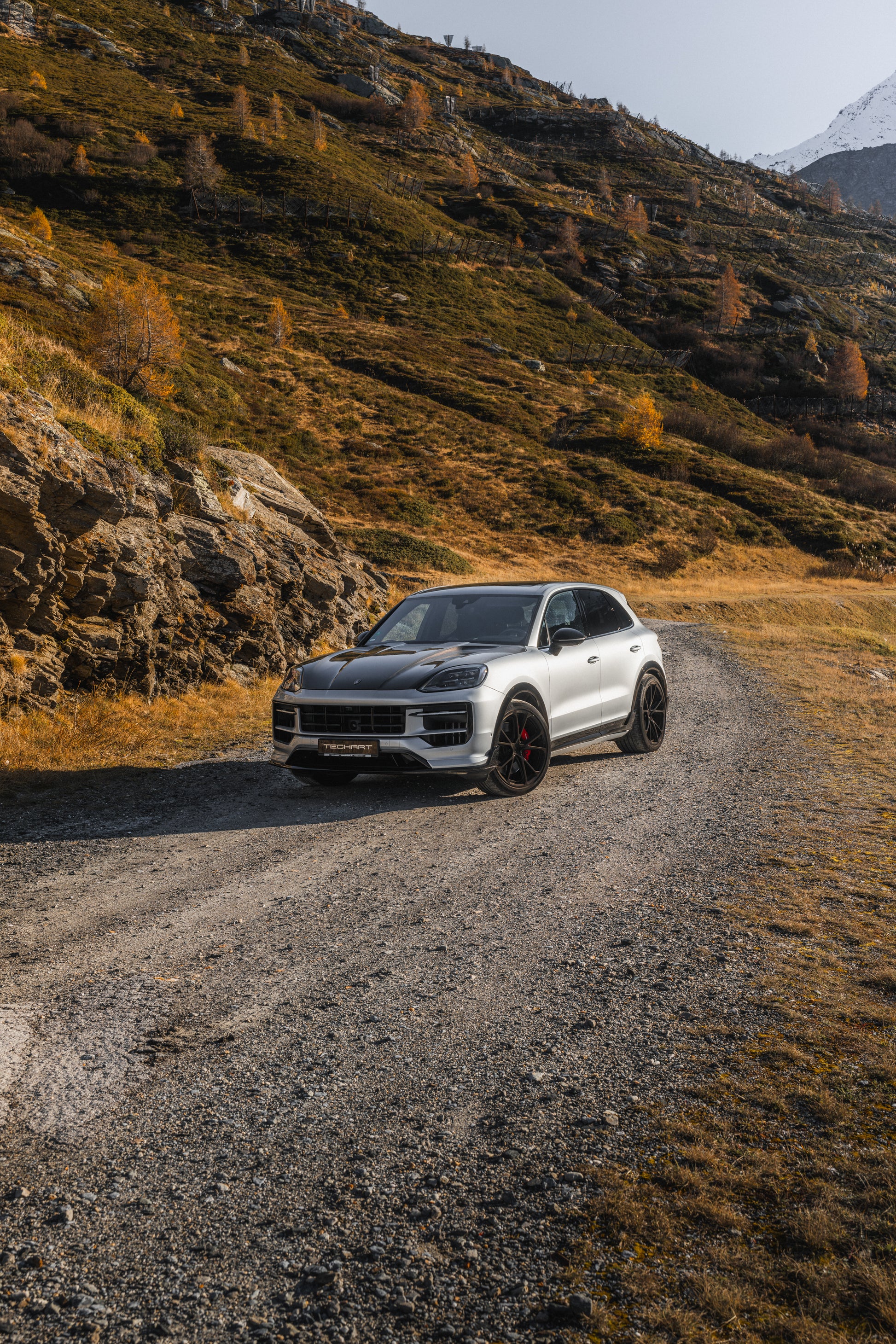TECHART Rear Diffuser “Four Fast Fins” for E3.2 Cayenne with SportDesign starting MY24