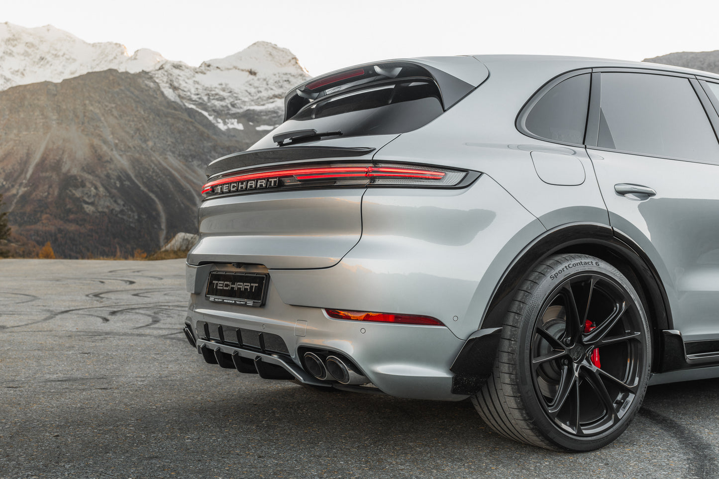 TECHART Rear Spoiler Panel for E3 (9YA) Cayenne