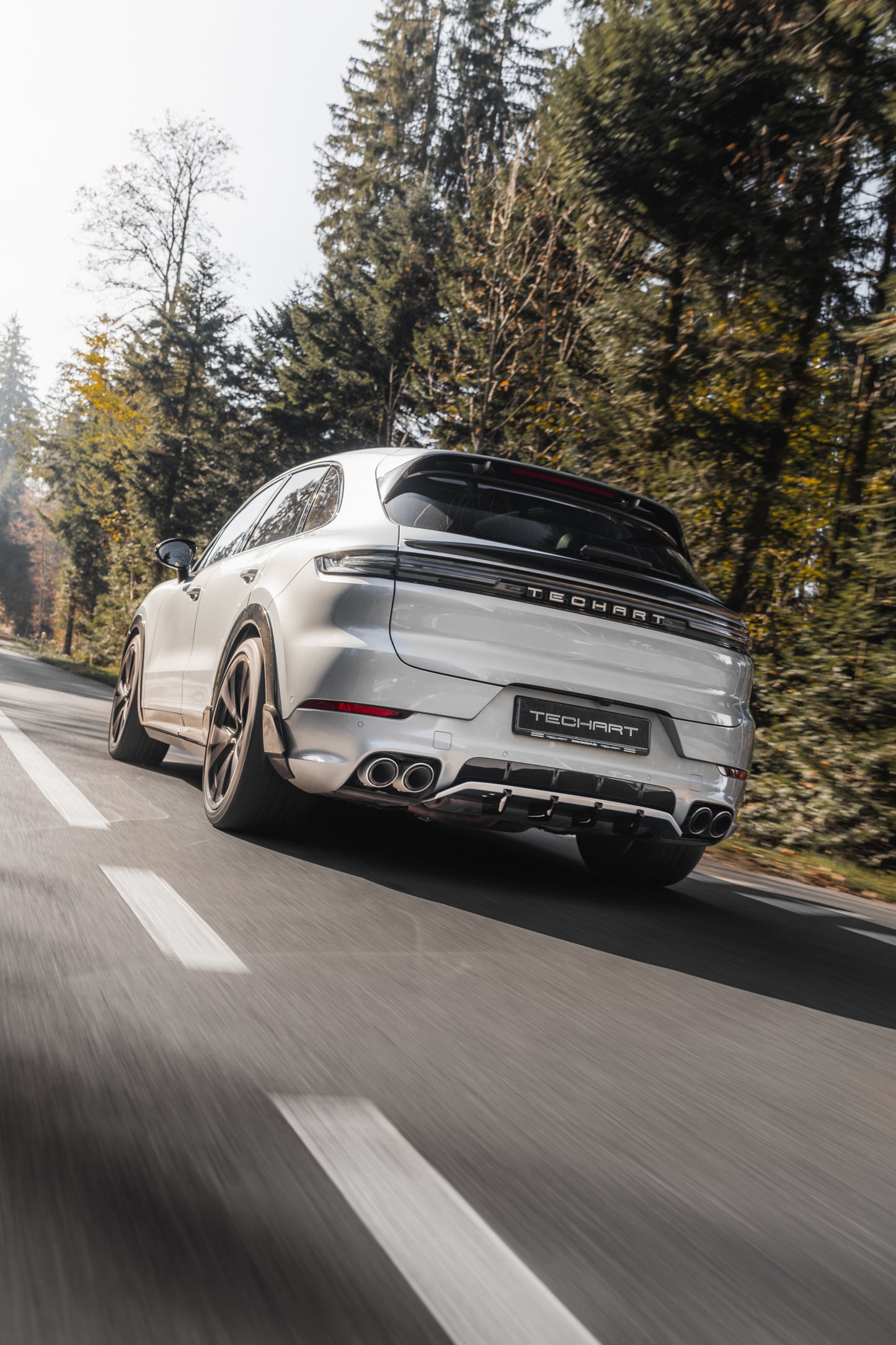 TECHART Rear Spoiler Panel for E3 (9YA) Cayenne