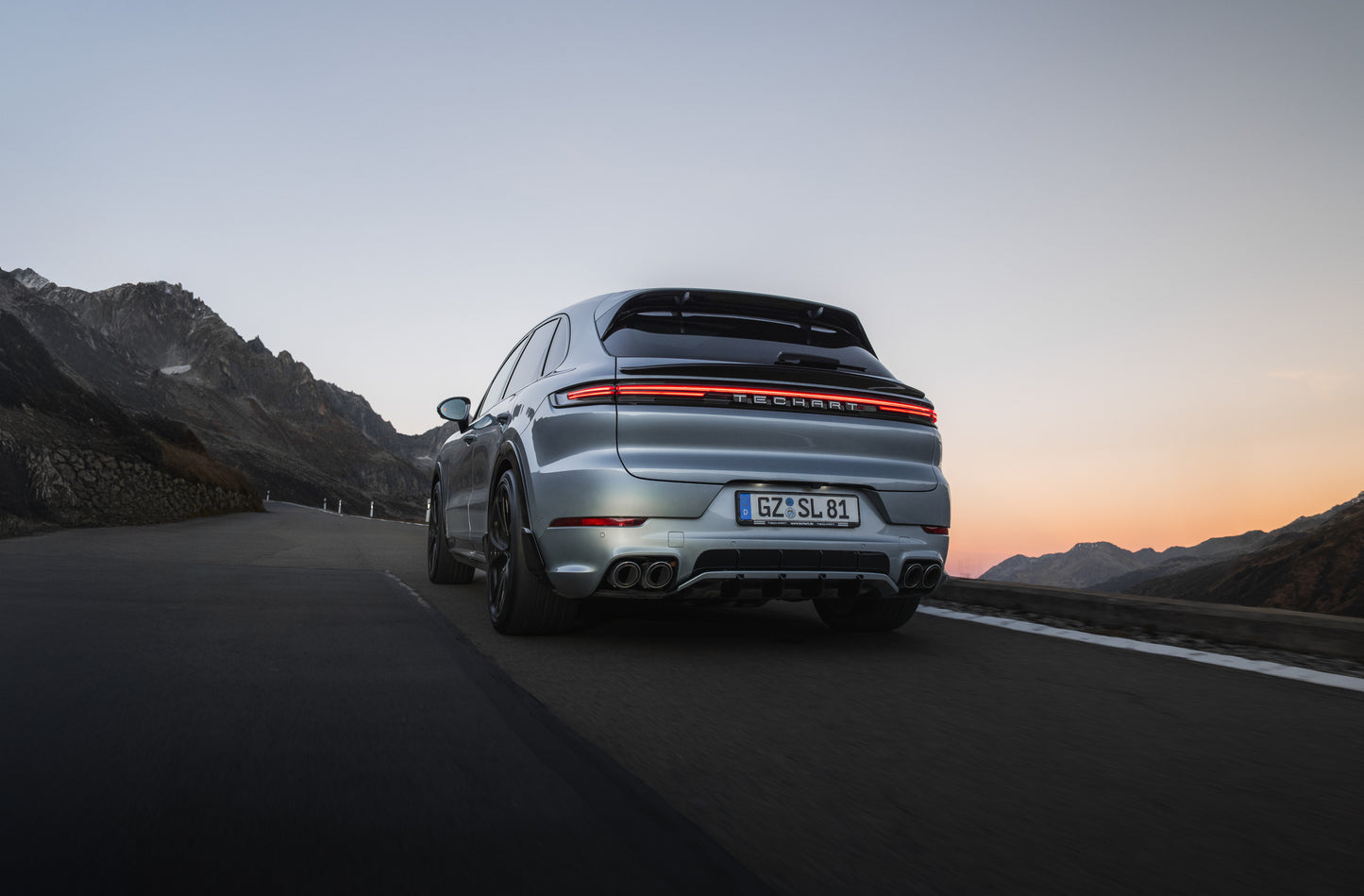 TECHART Rear Spoiler Panel for E3 (9YA) Cayenne