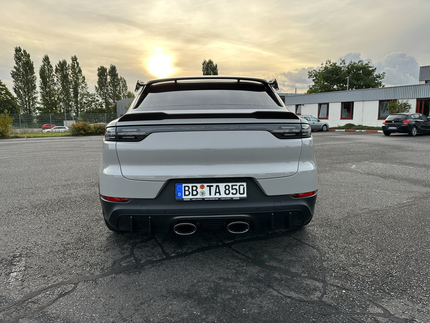 TECHART Carbon Rear Spoiler for 9YB (E3.1) Cayenne Coupe up to MY23
