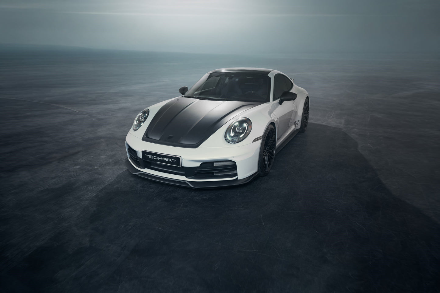 TECHART Carbon Front Spoiler for 992.2 Carrera from MY2025