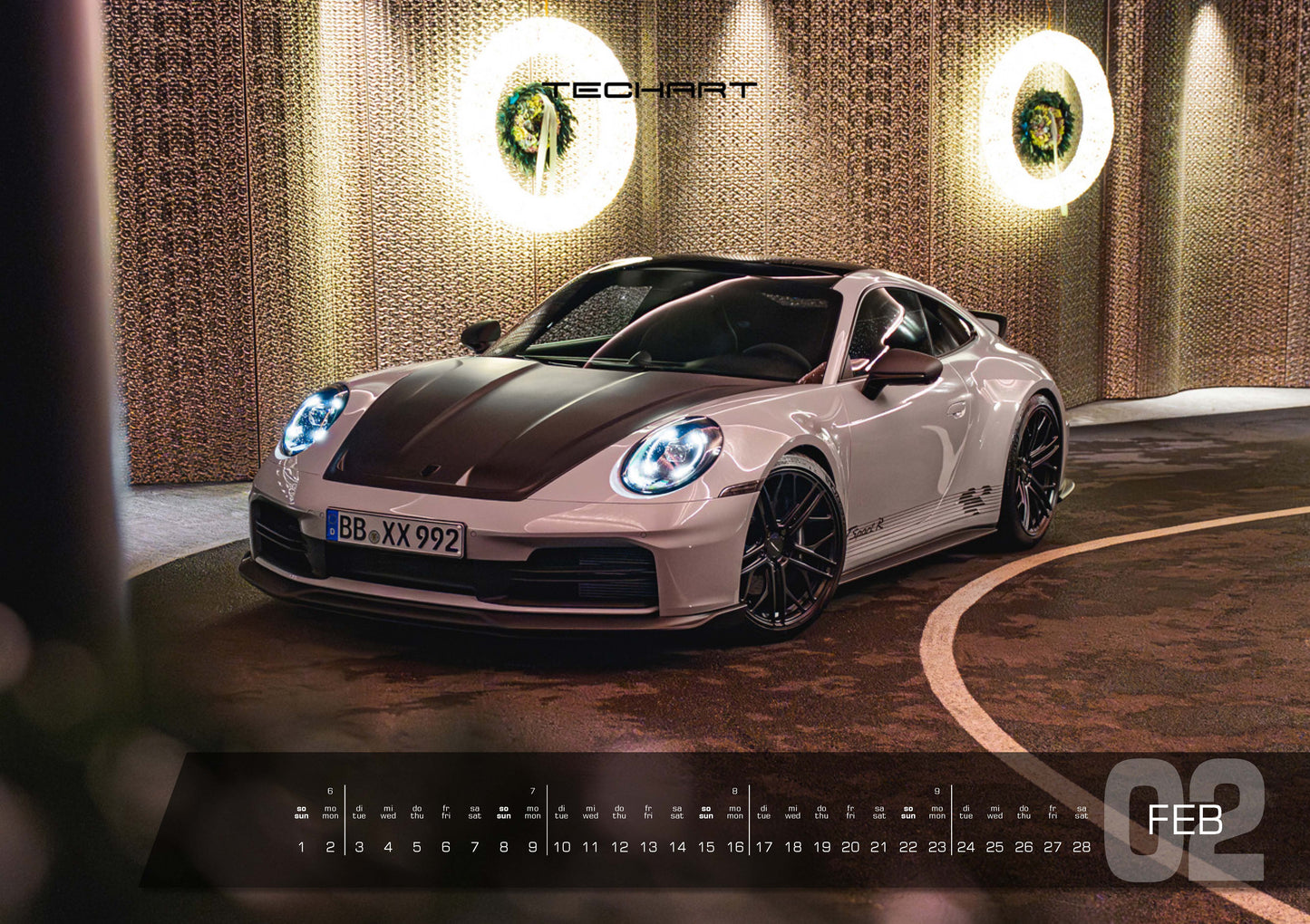 2026 TECHART Calendar