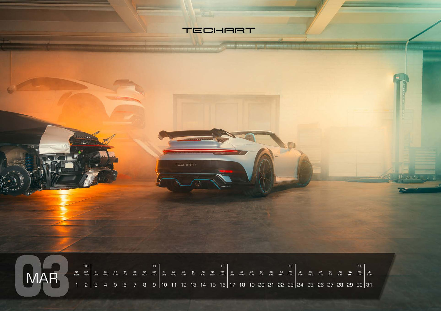 2026 TECHART Calendar