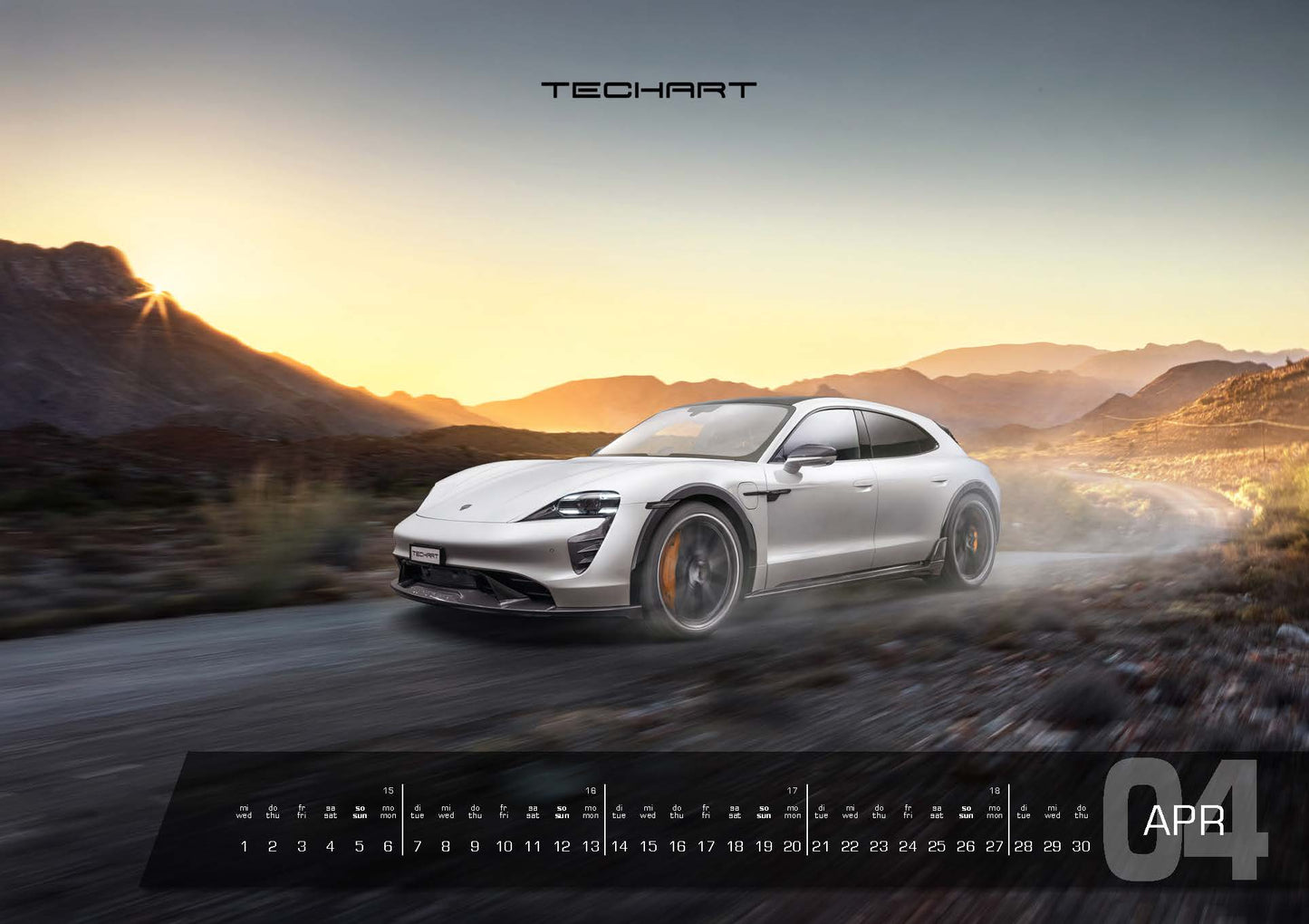 2026 TECHART Calendar