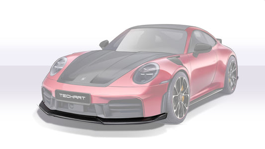 TECHART Carbon Front Spoiler for 992.2 Carrera from MY2025 - Pre-Order