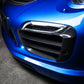 TECHART Carbon Grille Trim Bar, "matte" for 991.1 Turbo S up to MY 16