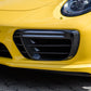 TECHART Carbon Grille Trim Bar, "matte" for 991.2 Turbo from MY17