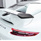 TECHART Rear Spoiler Panels Carbon "matte" for 991.2 GT3 from MY17