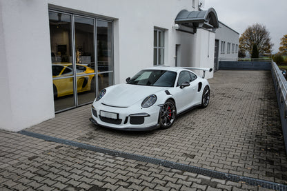 TECHART Front Spoiler Carbon "glossy" for 991.1 GT3 RS until MY16