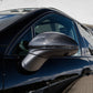 TECHART Side Mirror Trims, Carbon glossy for 958.2 Cayenne from MY15 with lane change assist