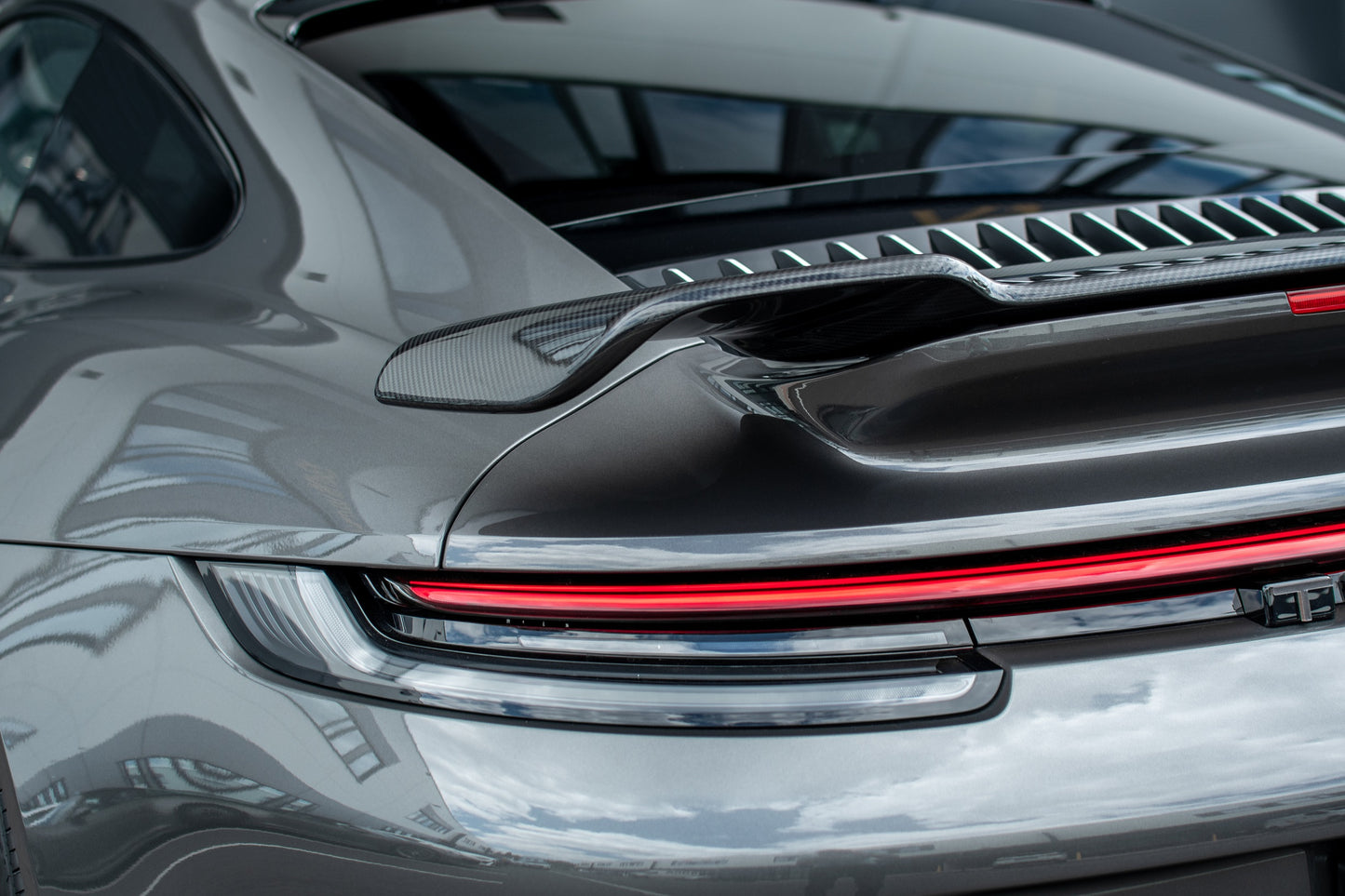 TECHART Carbon Rear Spoiler I for 992 Turbo (S)