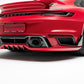 TECHART Tail Pipe Kit Carbon Glossy for 992 Carrera / Turbo with Sport exhaust unit