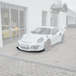 TECHART Front Spoiler Carbon "glossy" for 991.1 GT3 RS until MY16