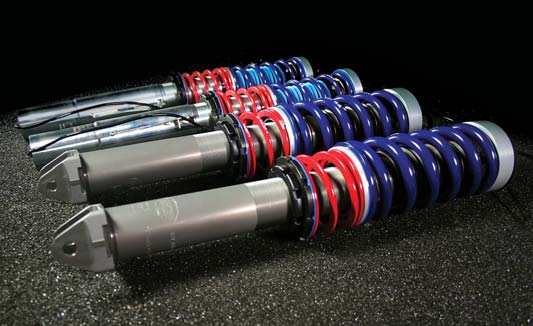 TECHART Coil-over suspension Vario for 997 Carrera 2/ S without PASM