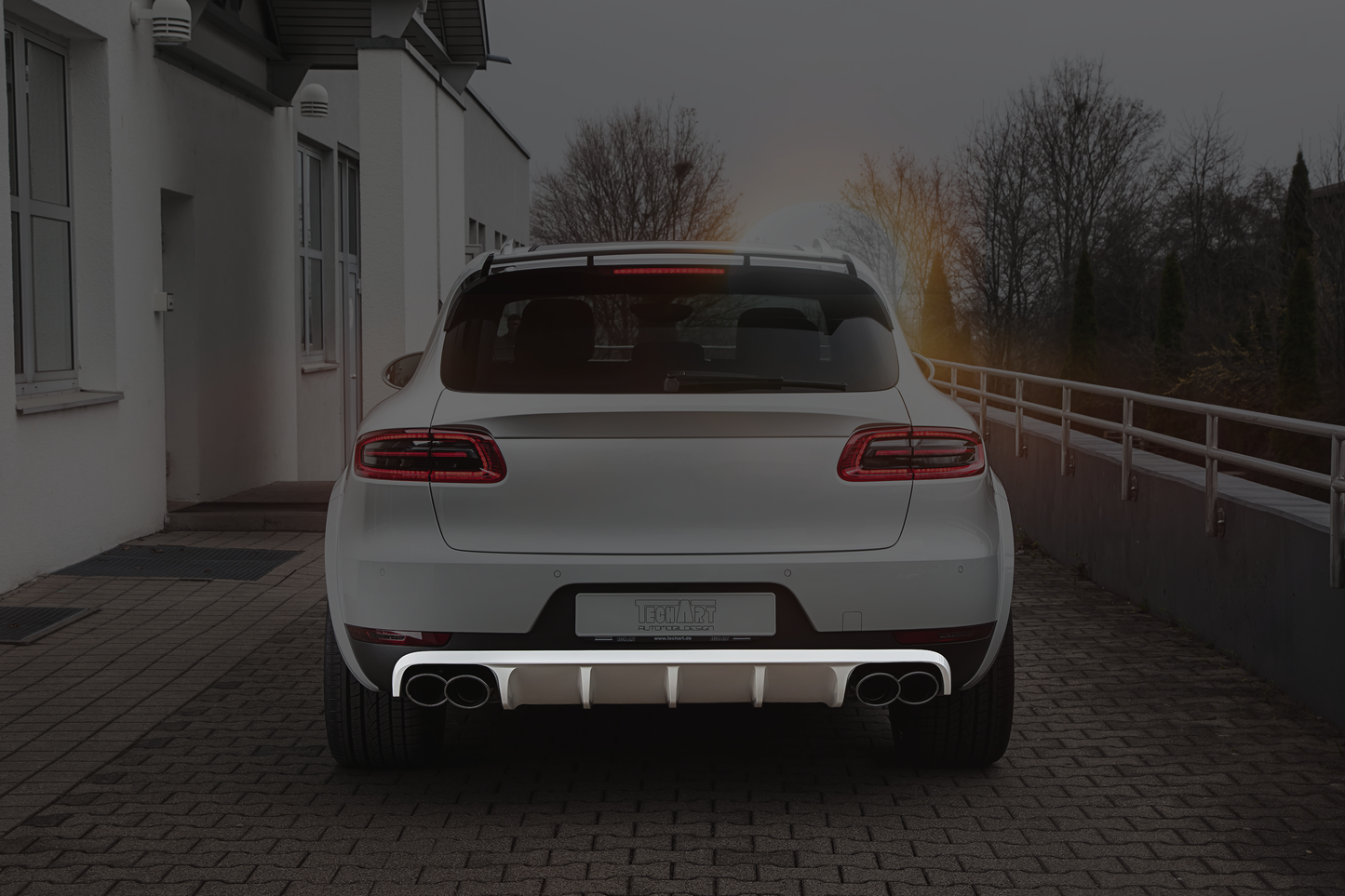 TECHART Rear Diffusor for 95B Macan