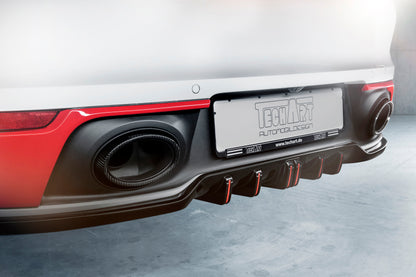 TECHART Carbon Tail Pipe Kit  for 992  with Sport Exhaust
